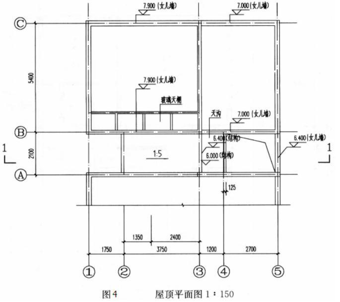 建筑技术设计作图题,预测试卷,一级建筑师建筑设计（作图题）预测试卷3