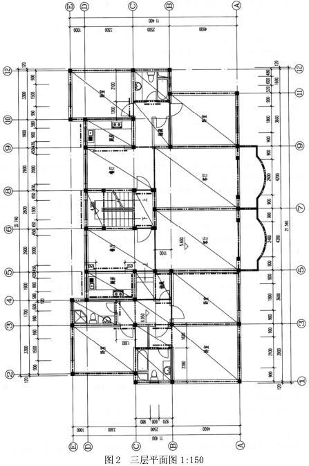 建筑技术设计作图题,章节练习,基础复习,精选试题