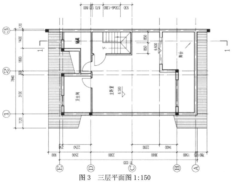 建筑技术设计作图题,章节练习,基础复习,精选试题