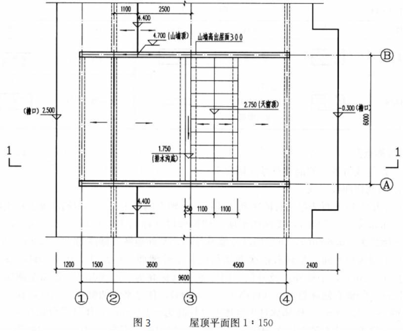 建筑技术设计作图题,章节练习,基础复习,精选试题