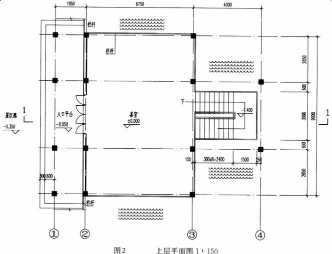 建筑技术设计作图题,章节练习,基础复习,精选试题