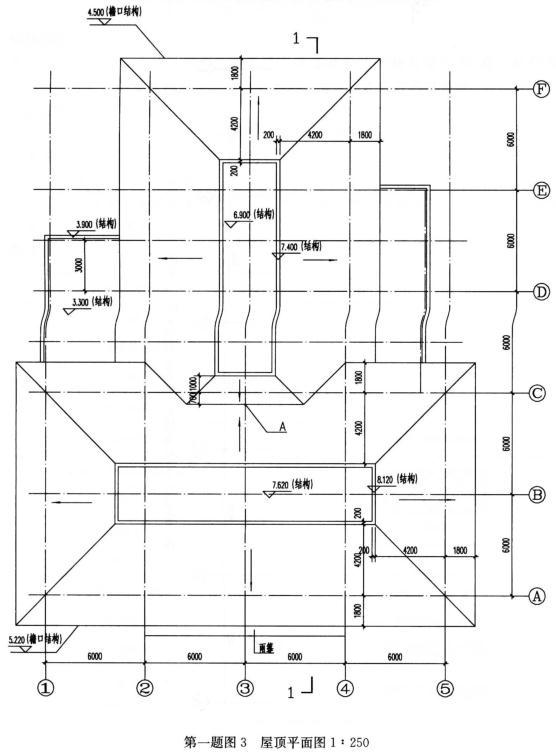 建筑技术设计作图题,历年真题,一级建筑师建筑设计（作图题）真题精选