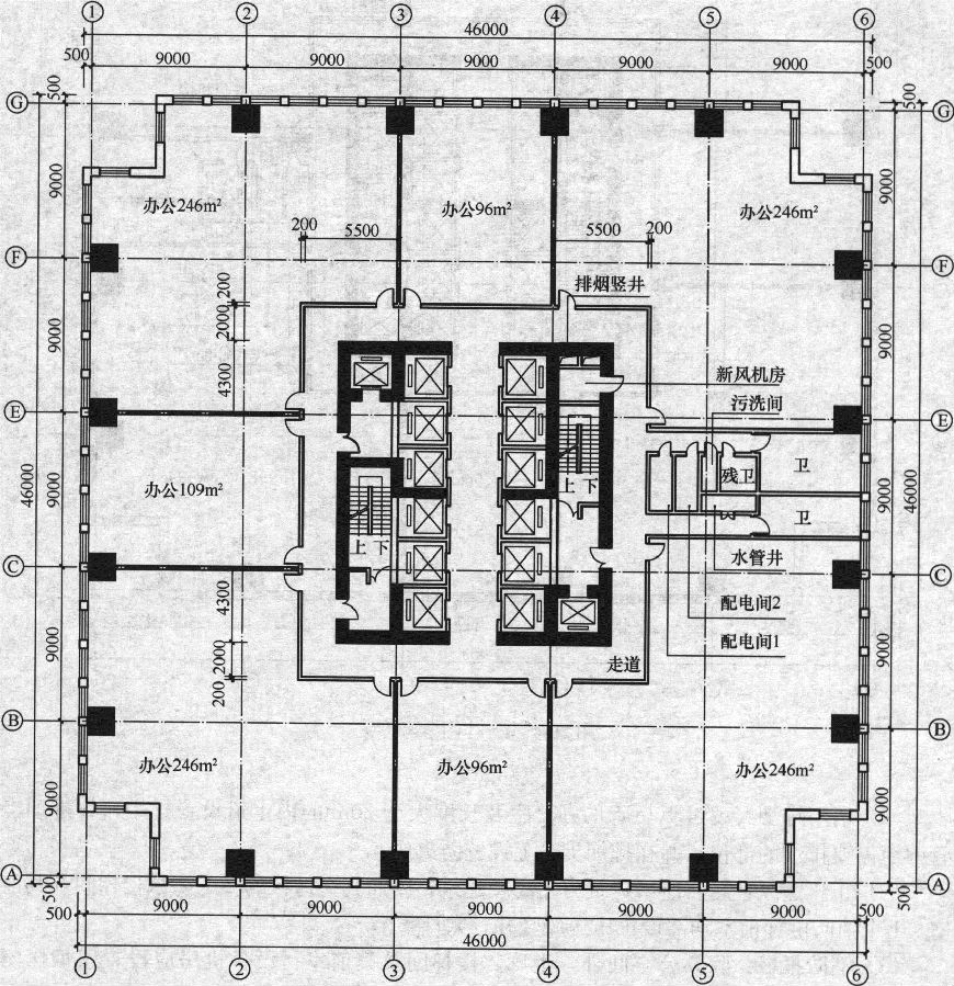 建筑技术设计作图题,章节练习,建筑技术设计作图