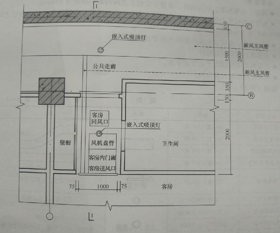 建筑技术设计作图题,章节练习,建筑技术设计作图