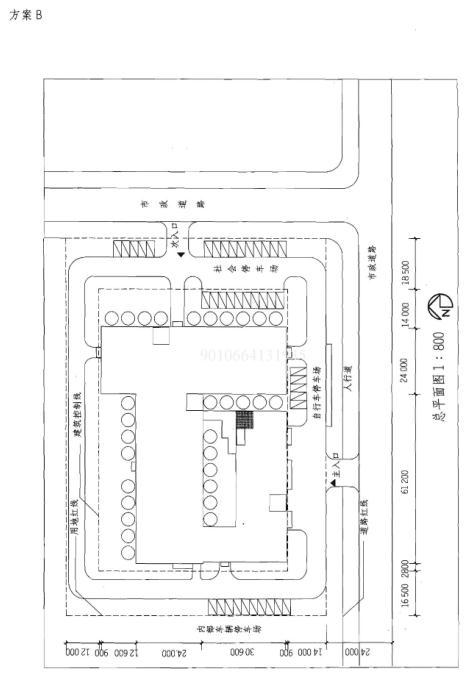 建筑方案设计作图题,预测试卷,一级建筑师建筑方案设计（作图题）预测试卷2