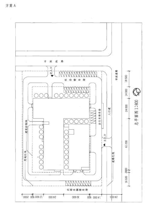 建筑方案设计作图题,预测试卷,一级建筑师建筑方案设计（作图题）预测试卷2