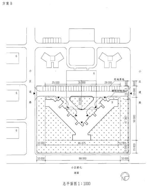 建筑方案设计作图题,预测试卷,一级建筑师建筑方案设计（作图题）预测试卷2