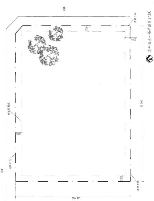 建筑方案设计作图题,预测试卷,一级建筑师建筑方案设计（作图题）预测试卷2