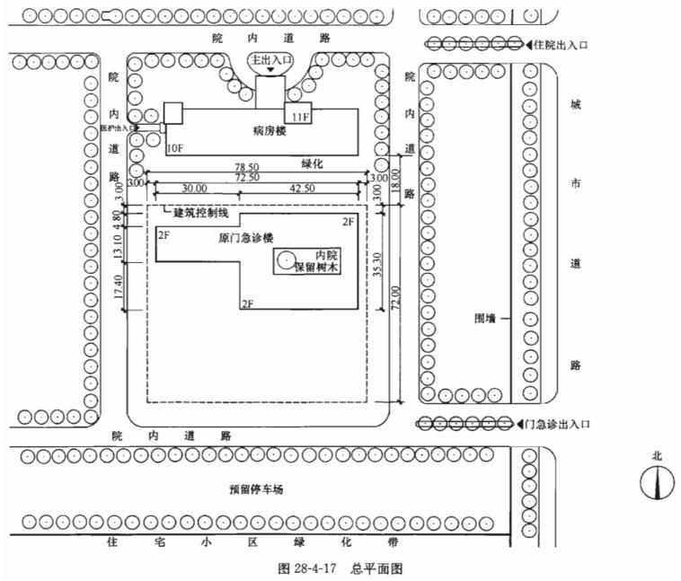 建筑方案设计作图题,章节练习,基础复习,综合练习