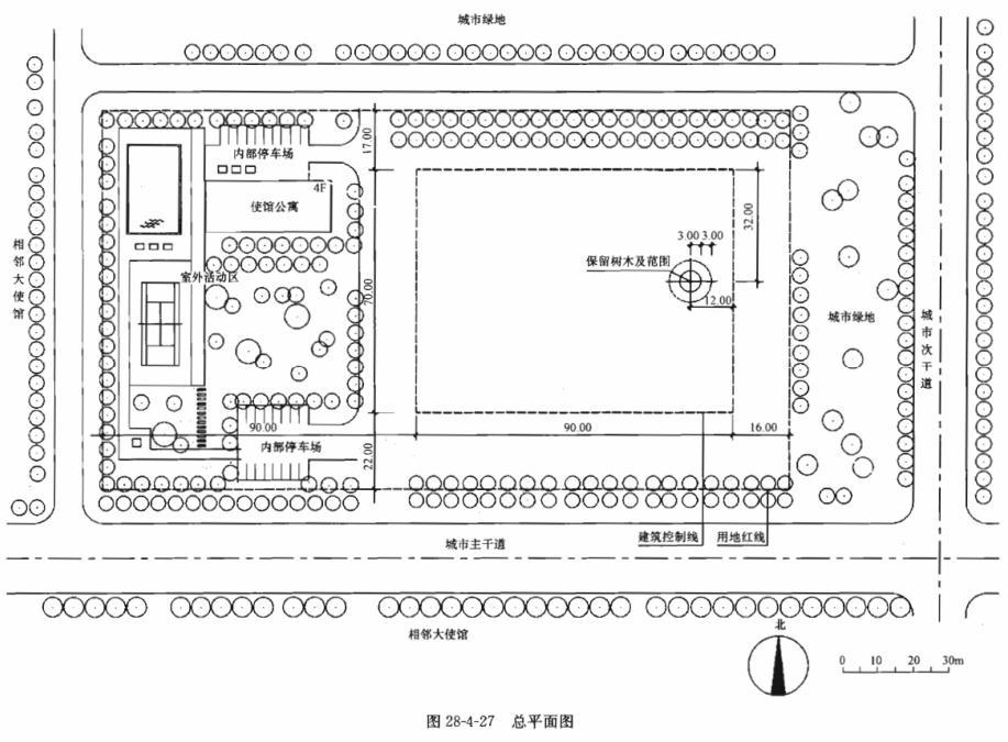 建筑方案设计作图题,预测试卷,一级建筑师建筑方案设计（作图题）预测试卷1