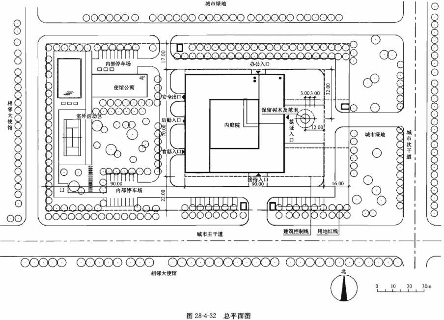 建筑方案设计作图题,预测试卷,一级建筑师建筑方案设计（作图题）预测试卷1