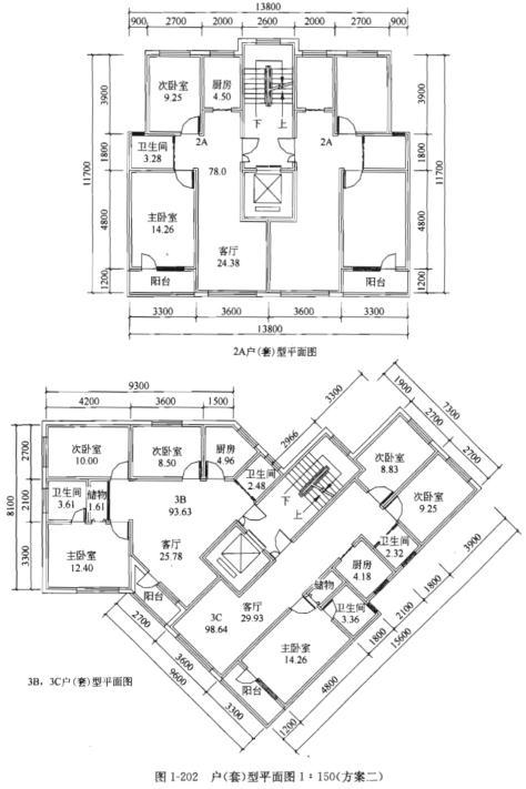 建筑方案设计作图题,章节练习,基础复习,试题精选