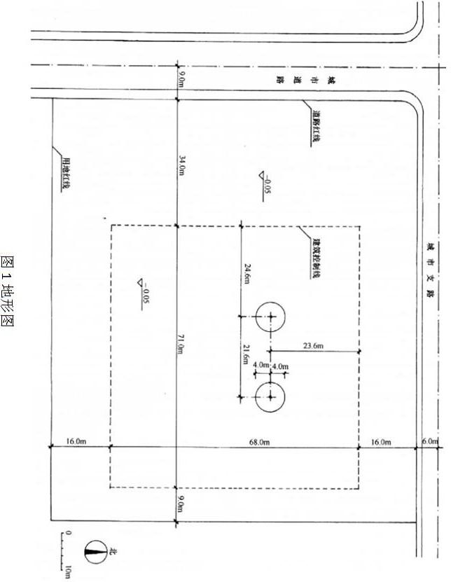 建筑方案设计作图题,预测试卷,一级建筑师建筑方案设计（作图题）预测试卷4