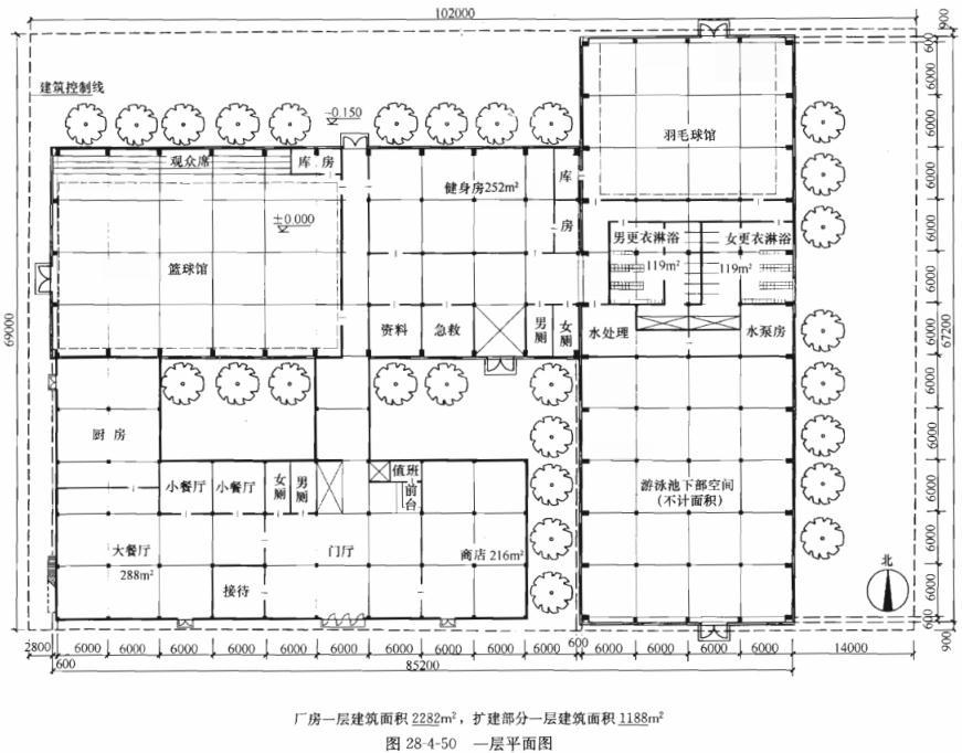 建筑方案设计作图题,章节练习,建筑方案设计模拟