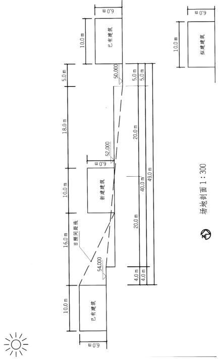 场地设计作图题,预测试卷,一级建筑师场地设计（作图题）预测试卷2