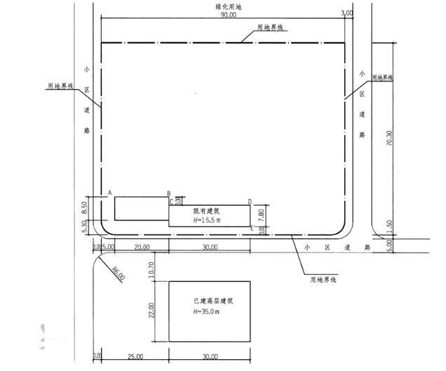 场地设计作图题,历年真题,一级建筑师场地设计（作图题）真题精选