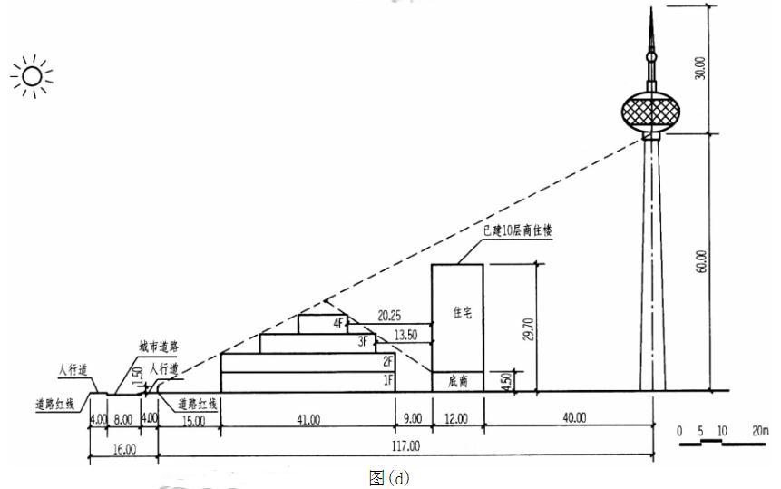 场地设计作图题,预测试卷,一级建筑师场地设计（作图题）预测试卷2