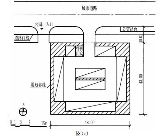 场地设计作图题,章节练习,基础复习,综合练习