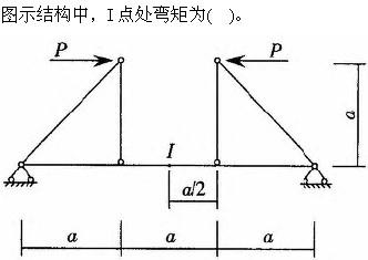建筑结构与设备,章节练习,建筑结构