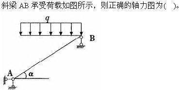 建筑结构与设备,章节练习,建筑结构综合练习4