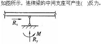 建筑结构与设备,章节练习,建筑结构