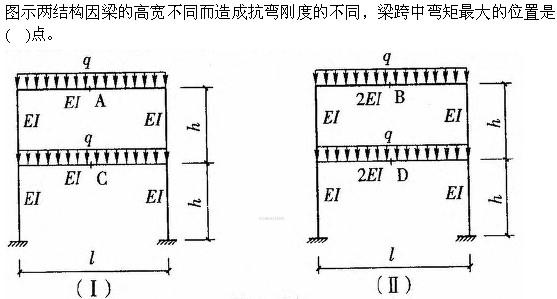 建筑结构与设备,章节练习,建筑结构