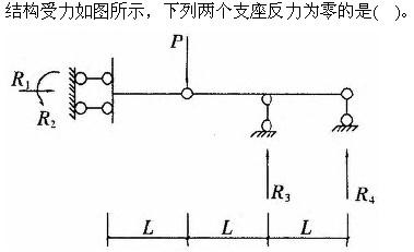 建筑结构与设备,章节练习,建筑结构综合练习4