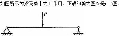 建筑结构与设备,章节练习,建筑结构