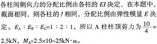 建筑结构与设备,章节练习,建筑结构