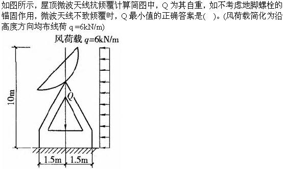 建筑结构与设备,章节练习,建筑结构综合练习9