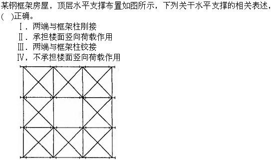 建筑结构与设备,章节练习,建筑结构
