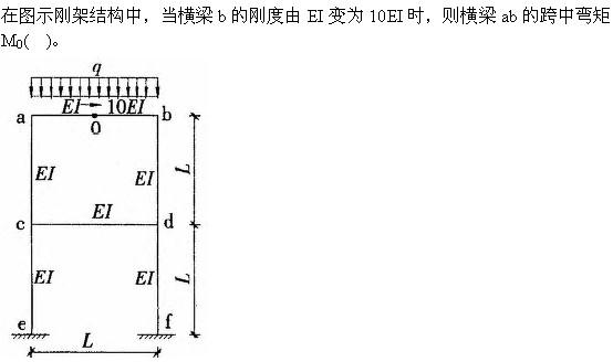 建筑结构与设备,章节练习,基础复习,建筑结构综合练习7