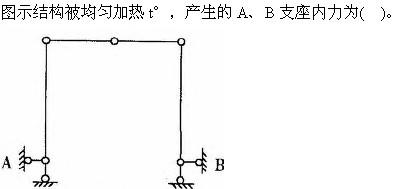 建筑结构与设备,章节练习,建筑结构综合练习3