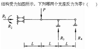 建筑结构与设备,章节练习,建筑结构