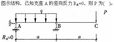 建筑结构与设备,章节练习,基础复习,建筑结构综合练习1