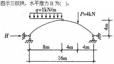 建筑结构与设备,章节练习,建筑结构