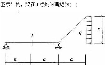 建筑结构与设备,章节练习,建筑结构