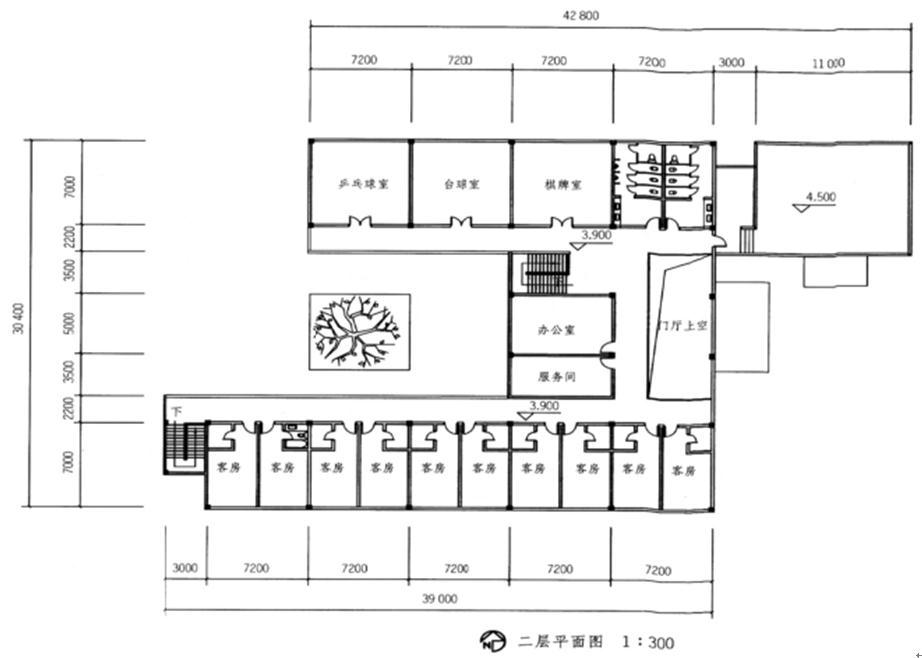 场地与建筑设计作图题,章节练习,基础复习,综合练习