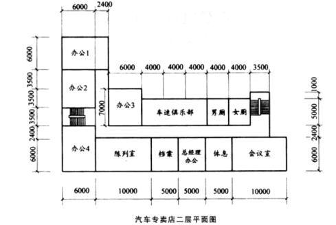 场地与建筑设计作图题,章节练习,场地与建筑