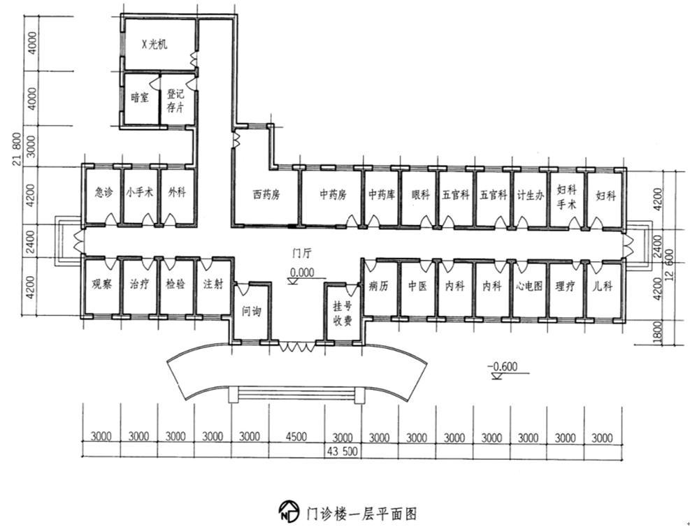 场地与建筑设计作图题,章节练习,基础复习,精选试题