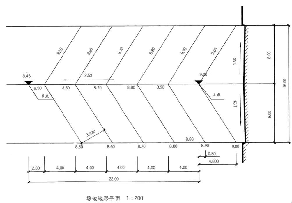 场地与建筑设计作图题,章节练习,基础复习,精选试题