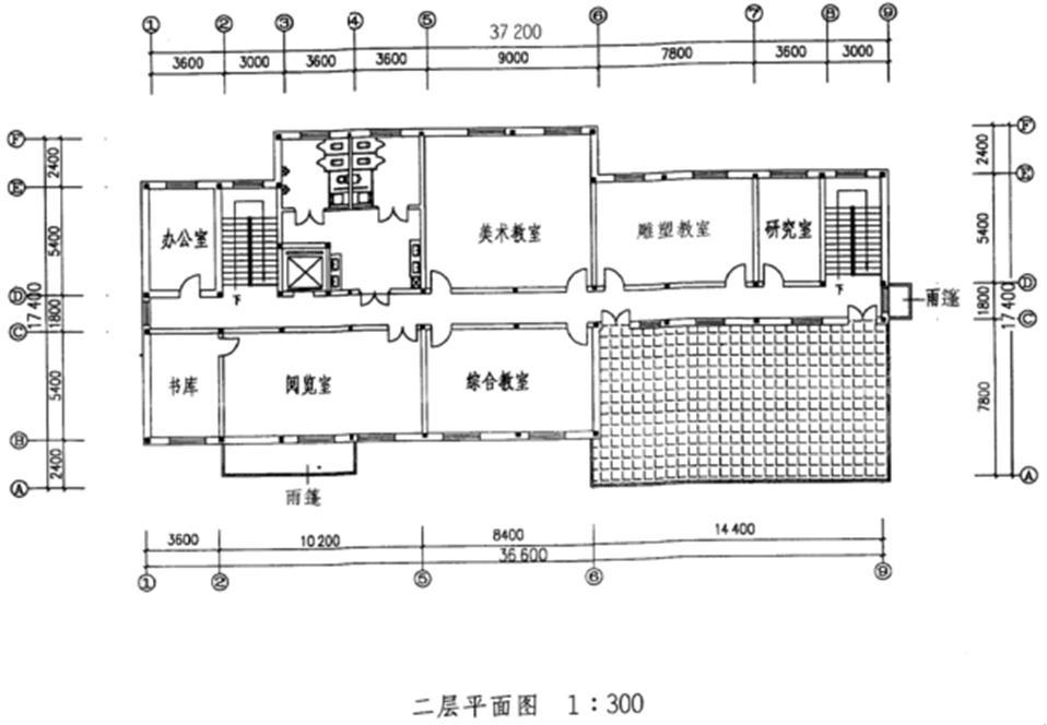 场地与建筑设计作图题,章节练习,基础复习,精选试题