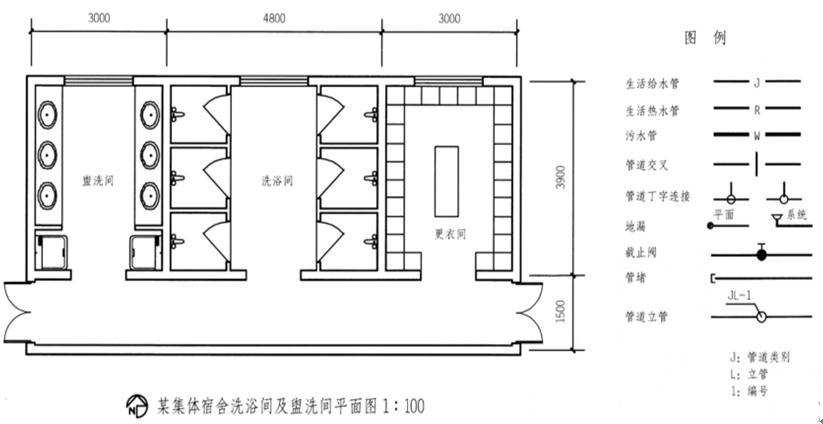 建筑构造与详图作图题,章节练习,基础复习,精选试题