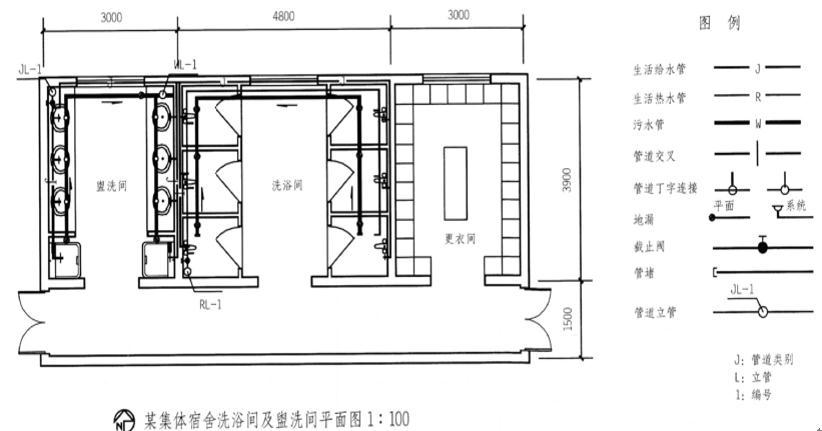 建筑构造与详图作图题,章节练习,基础复习,精选试题