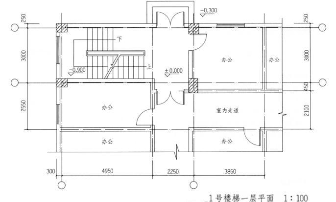 建筑构造与详图作图题,章节练习,基础复习,精选试题