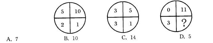 三支一扶行测,章节练习,数量关系,数字推理