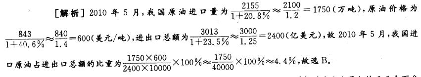 三支一扶行测,章节练习,资料分析,文字资料