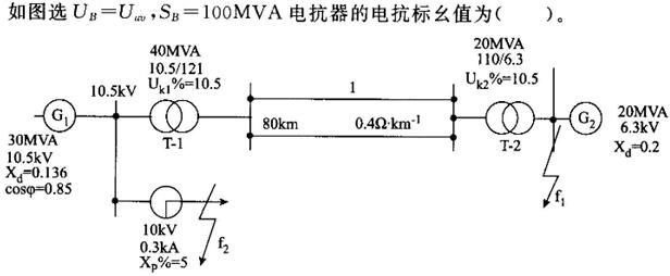 电工类,章节练习,电网电工类