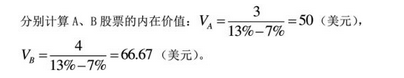 金融类,章节练习,国家电网招聘《金融》投资学