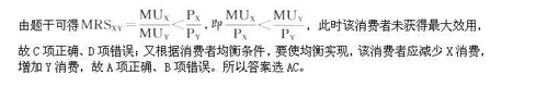 金融类,章节练习,微观经济学